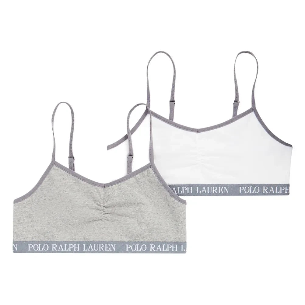 Ralph Lauren - 2-Pack Smocked Polo Ralph Lauren Tank Top Set | Gray