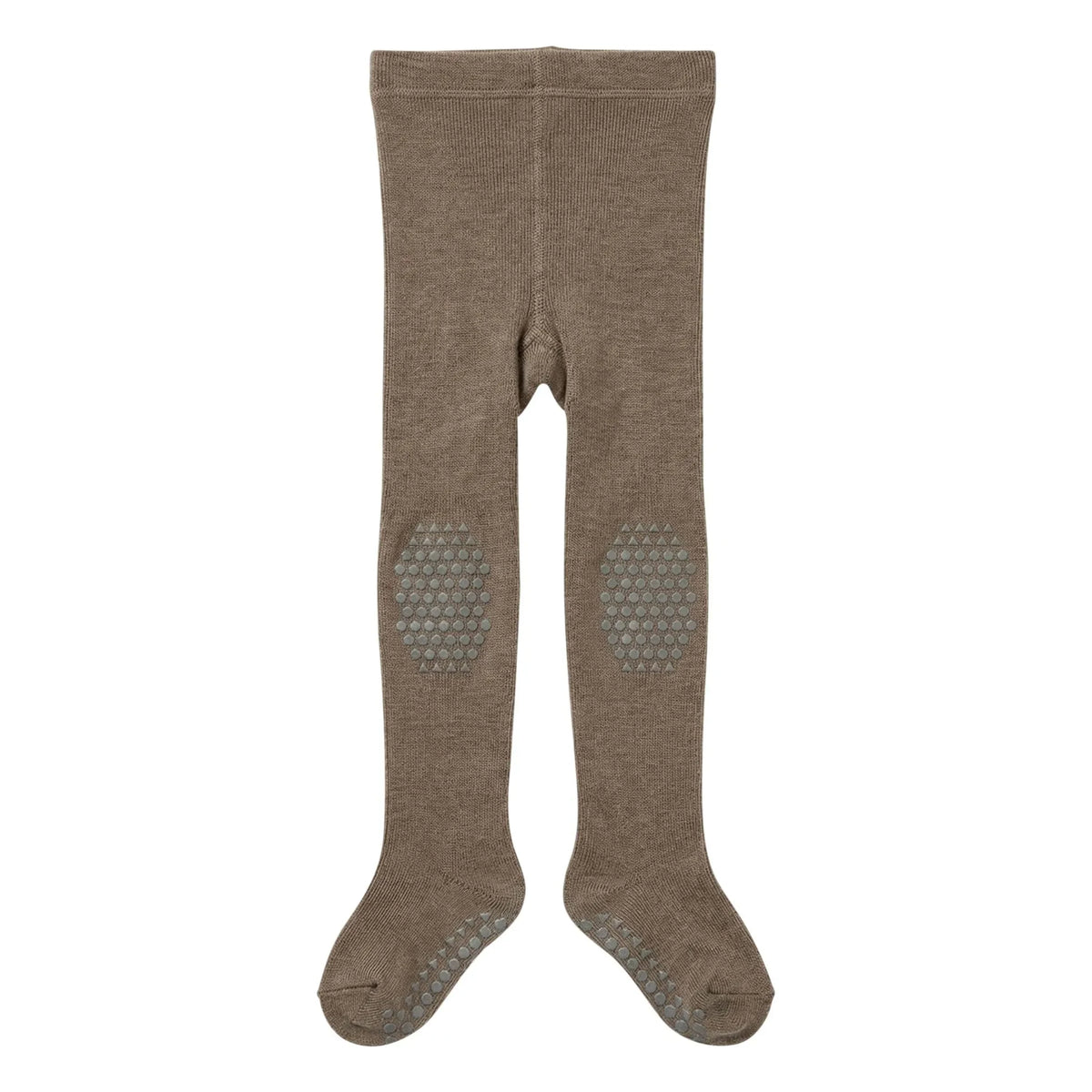 GOBABYGO - Organic Cotton Non-slip Tights | Camel