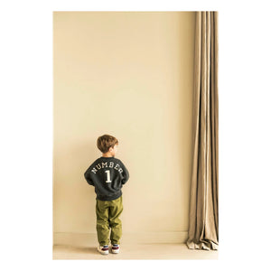 Jenest - Bird NR 1 organic cotton sweatshirt | Dark gray