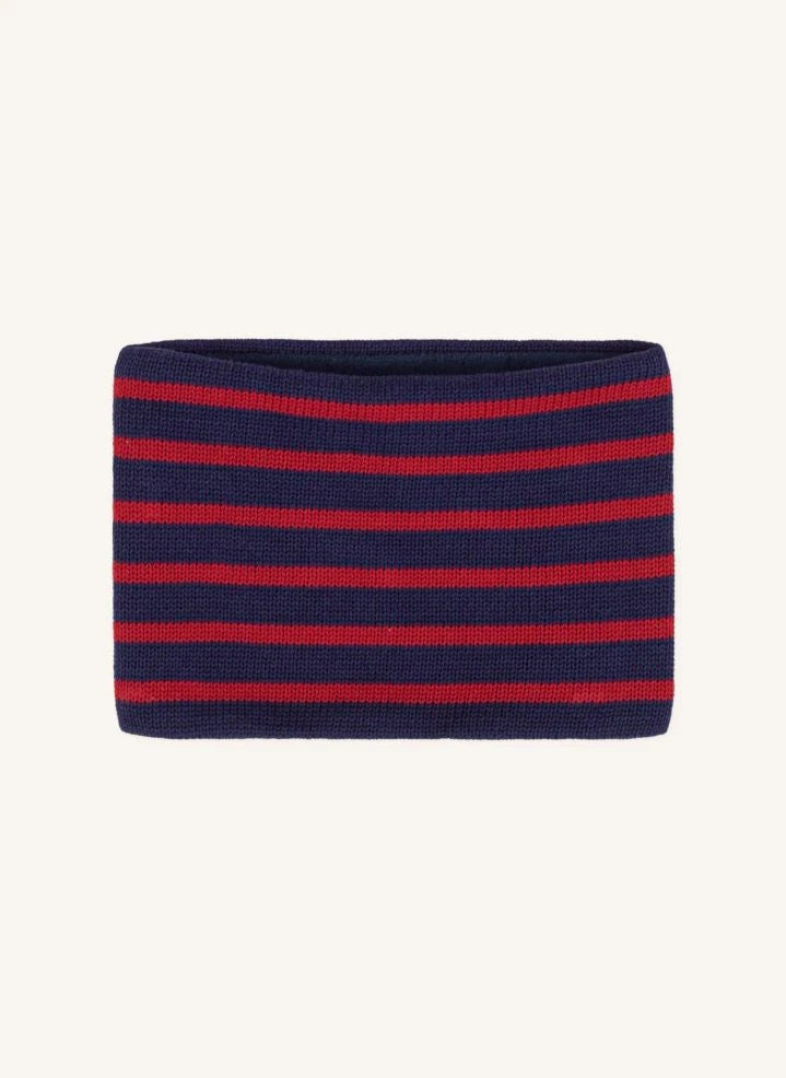 Petit Bateau - Striped Organic Cotton Choker | Midnight Blue