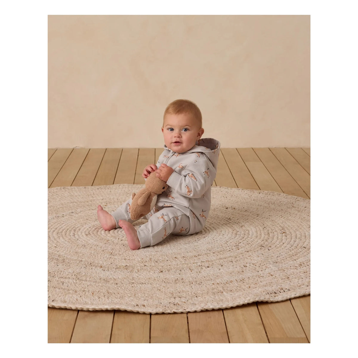Quincy Mae - Rennes Organic Cotton Jumpsuit | Gray