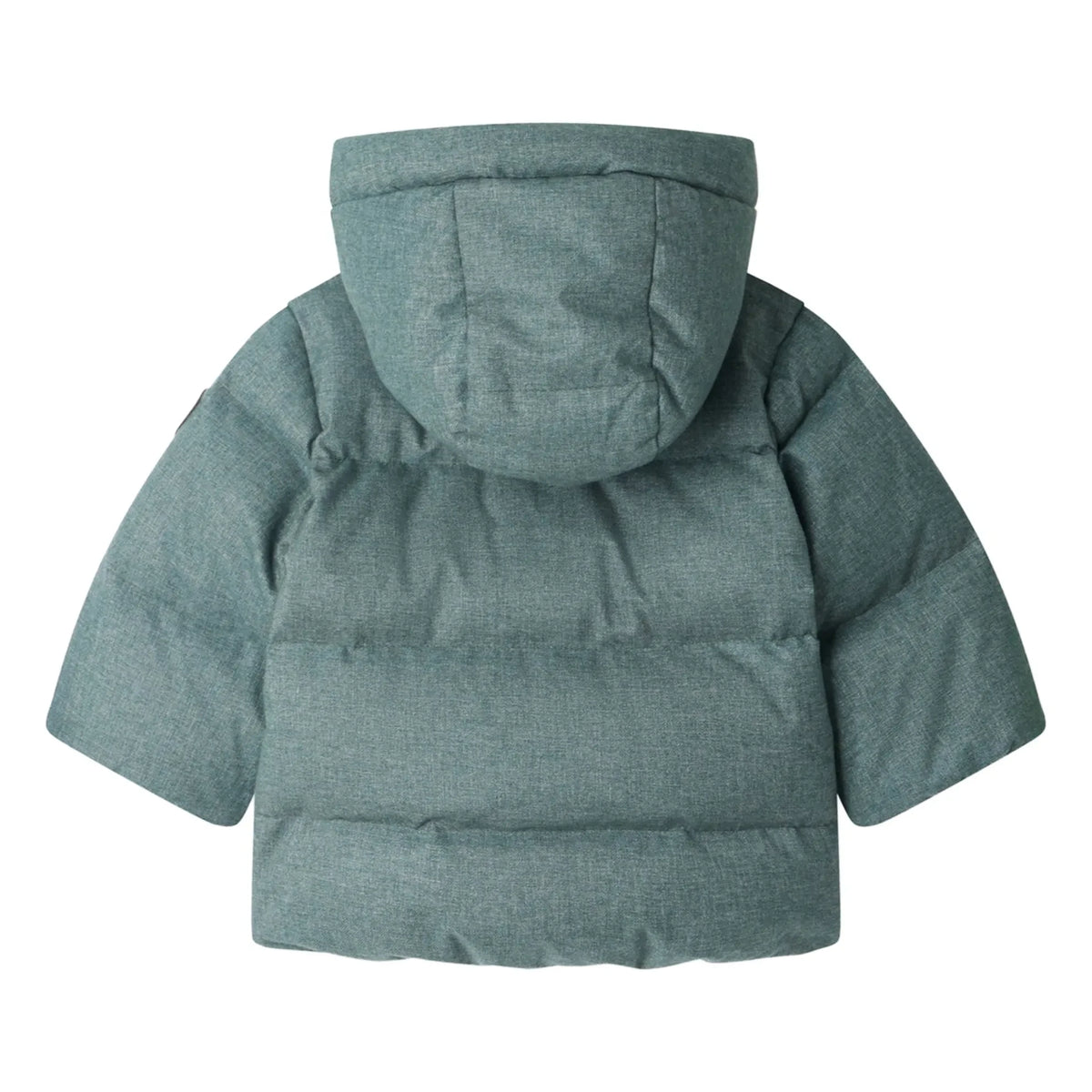 Bonpoint - Bozen Flannel Recycled Fiber Filled Goose Down Jacket | Green