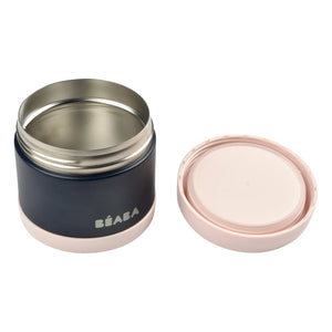 Béaba - Insulated Stainless Steel Food Storage Container - 500 ml | Navy Blue