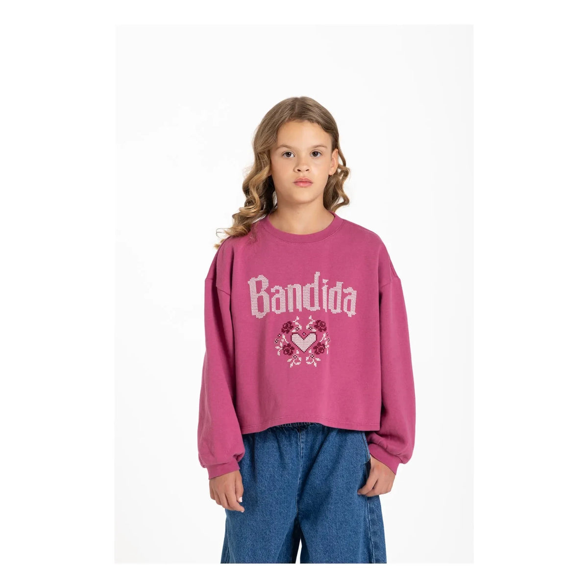 Hundred Pieces - Belmont Sweatshirt | Dust Pink