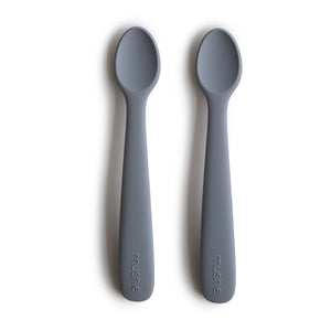 Mushie - Silicone Spoons - Set of 2 | Blue