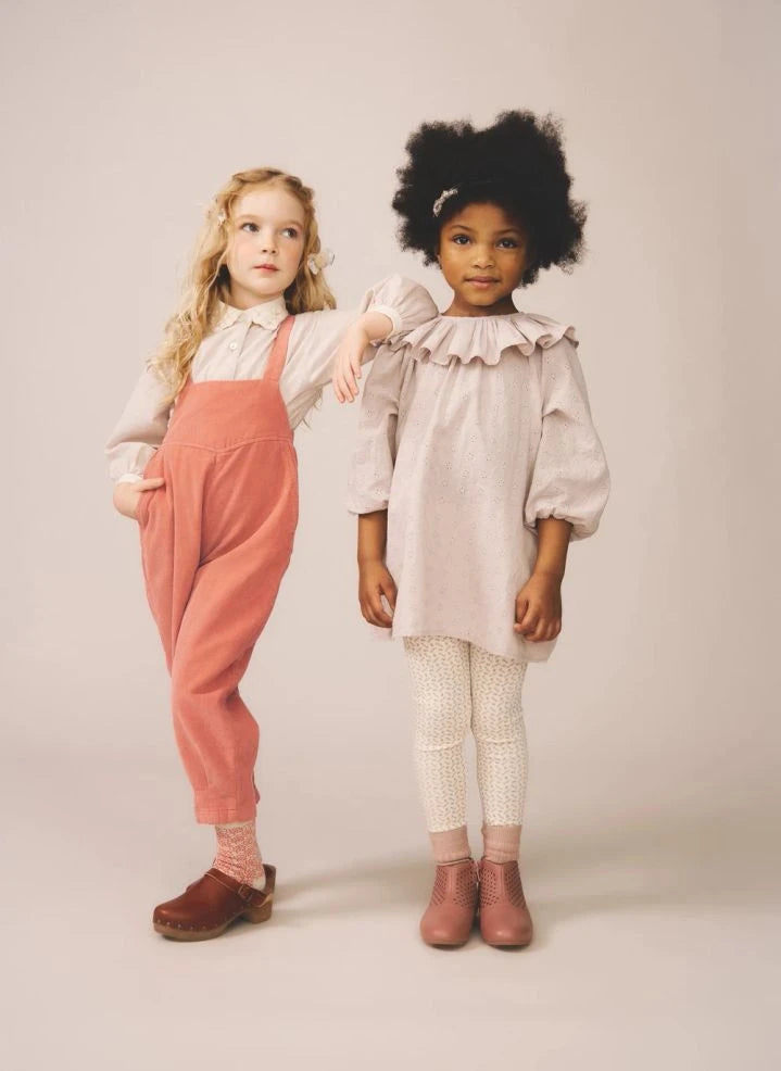 Soor Ploom - Hollie Drawstring Collar Dress | Pale Pink