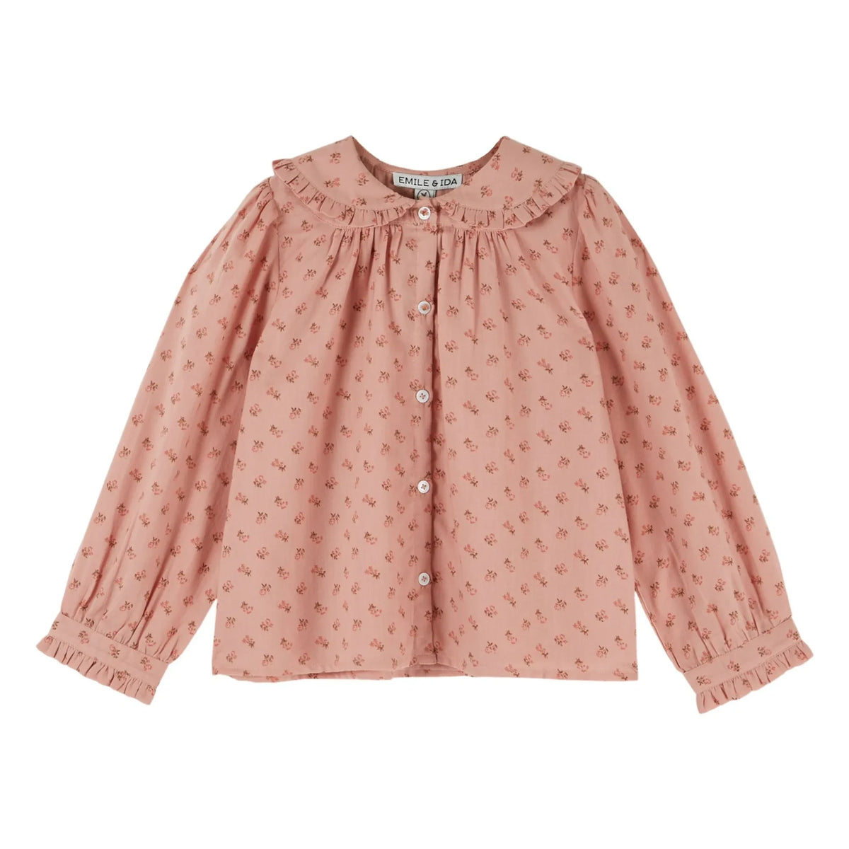 Emile et Ida - Organic cotton blouse | Pink