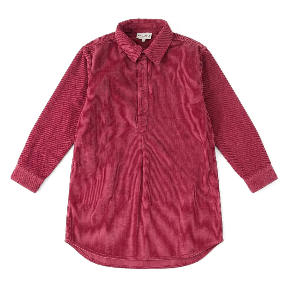 Smallable Kid - Silva shirt dress | Cherry red