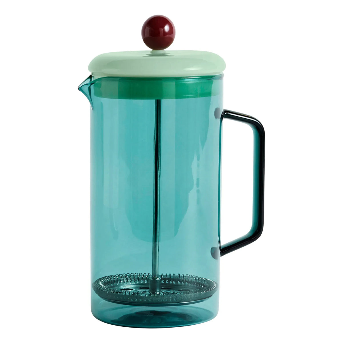 Hay - Blue Glass Coffee Pot