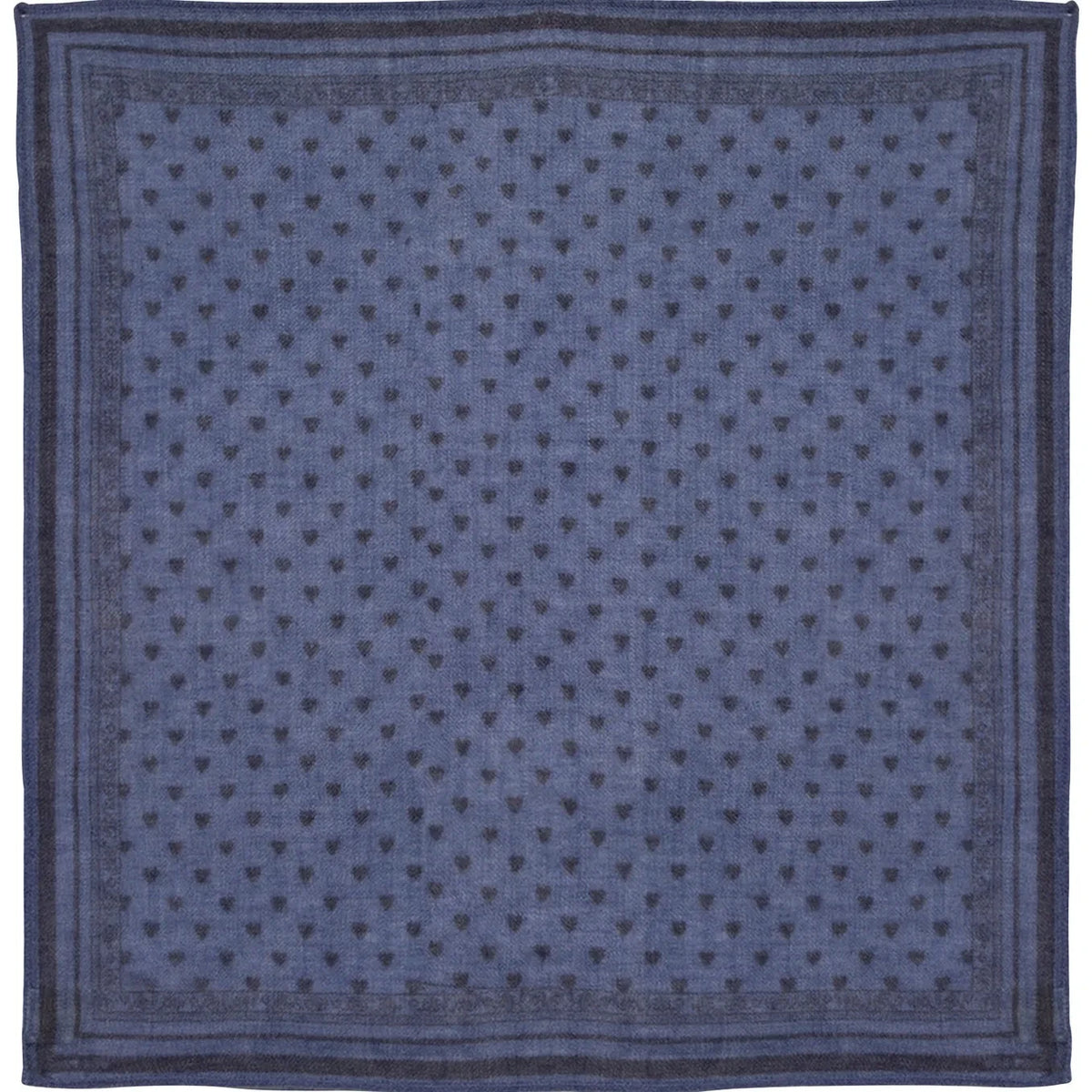Bonton - Wool Foulove Scarf | Sky Blue