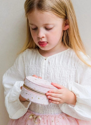 Mimi & Lula - Glittery Jewelry Box | Pink
