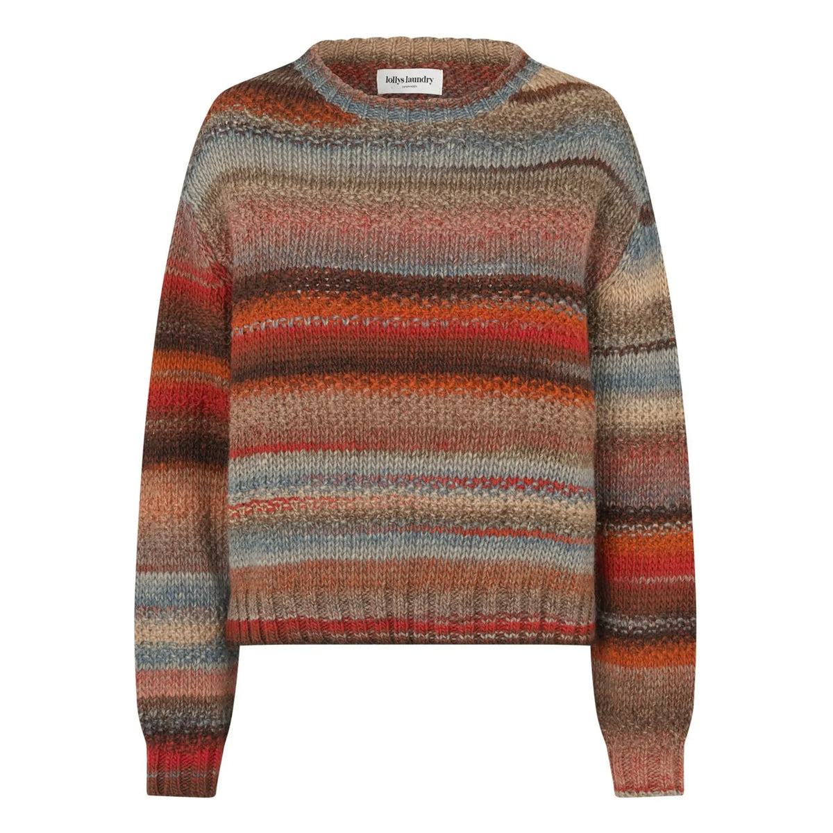 Lollys Laundry - Fairhaven Wool Sweater | Terracotta