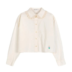 Bobo Choses - Organic cotton poplin shirt | Ecru