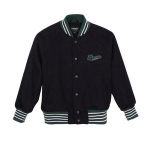 Finger in the nose - Corey Wool Jacket | Blue black