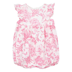 Tartine et Chocolat - Toile de Jouy Inspired Floral Jumpsuit | Pink
