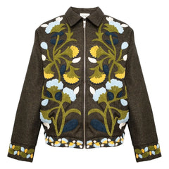 Virginie de Vinster - Jules Laine Jacket | Brown