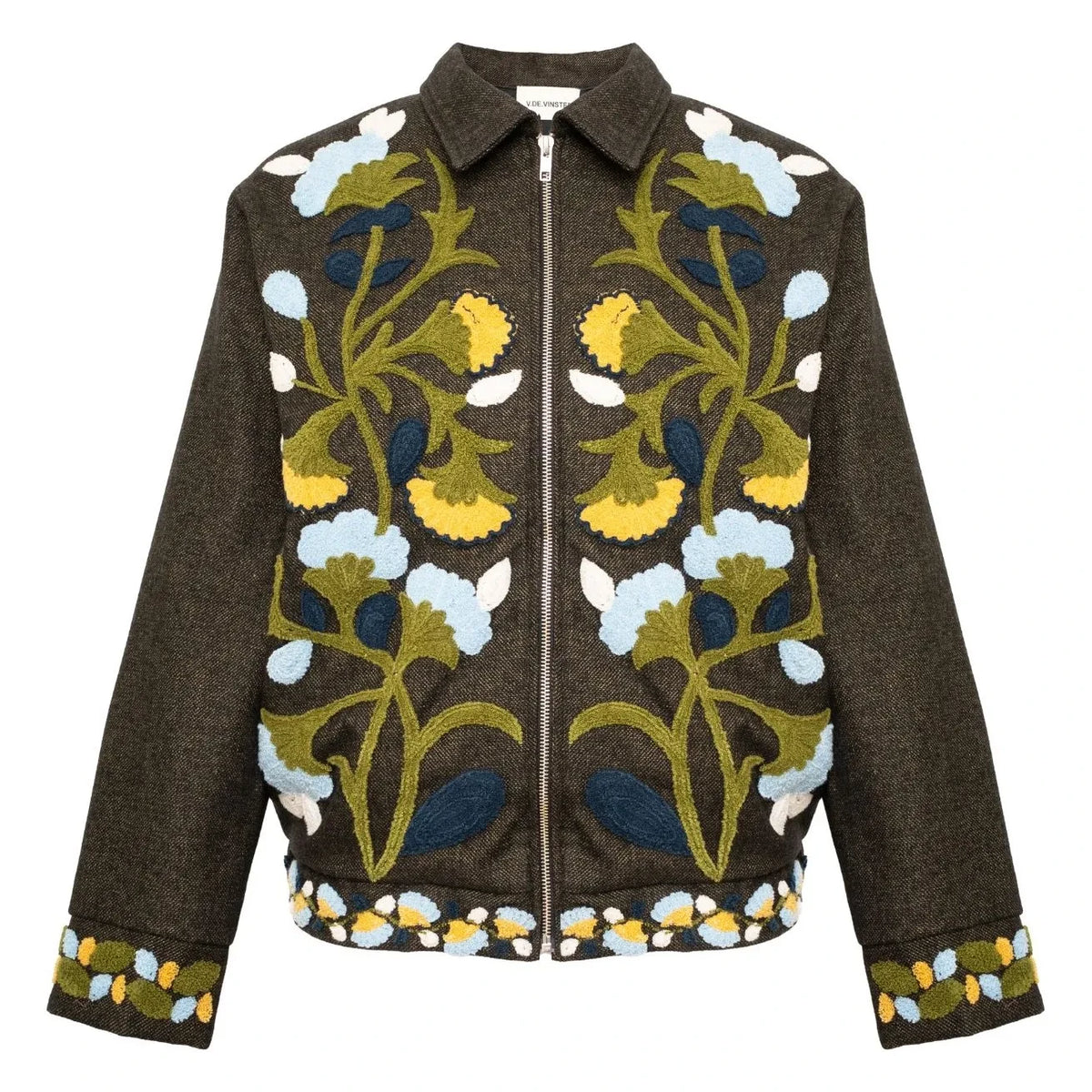 Virginie de Vinster - Jules Laine Jacket | Brown
