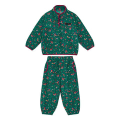 Petit Stella - Floral Fleece Set | Green