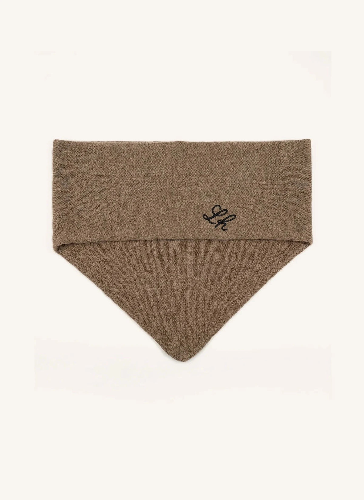 Leon & Harper - Mira Alpaca Triangle Shawl | Brown