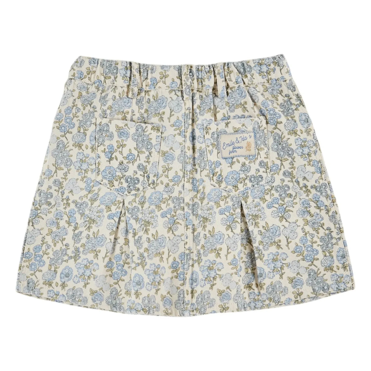 Emile et Ida - Floral Skirt | Cream
