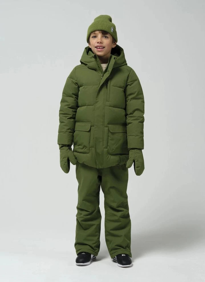 Gosoaky - Tiger Eye Waterproof Down Puffer Jacket | Green