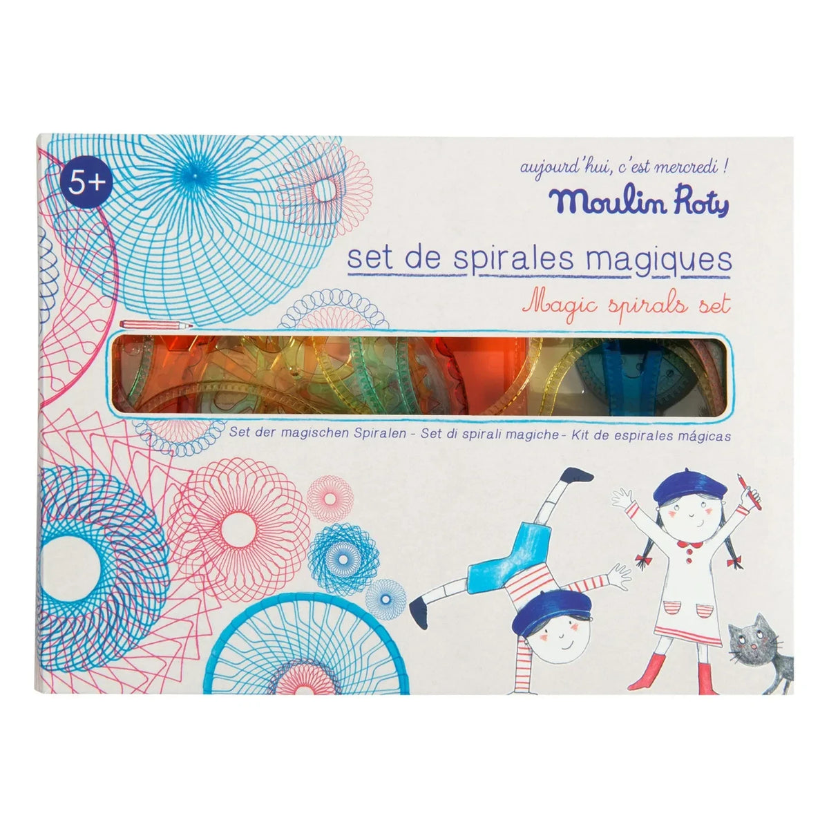 Moulin Roty - Magic Spirals Set - Today is Wednesday