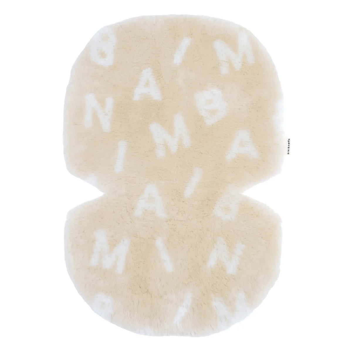 BINIBAMBA - Sheepskin for Strollers and Carriers - 68x44 cm | Beige