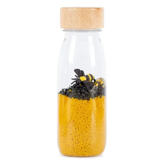 Petit Boum - Bees Sensory Bottle | Yellow