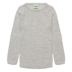 FUB - Merino Wool Ribbed T-Shirt | Dark Grey