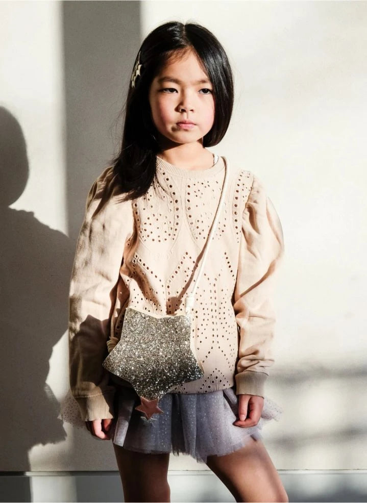 Mimi & Lula - Sparkly Star Bag | Ecru