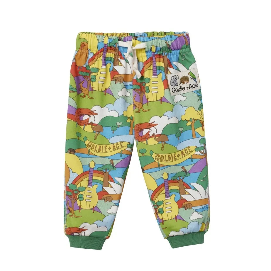 Goldie + Ace - Aussie Jogger | Green
