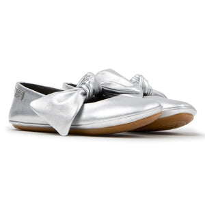 Camper - Nœud Right Ballet Flats | Silver