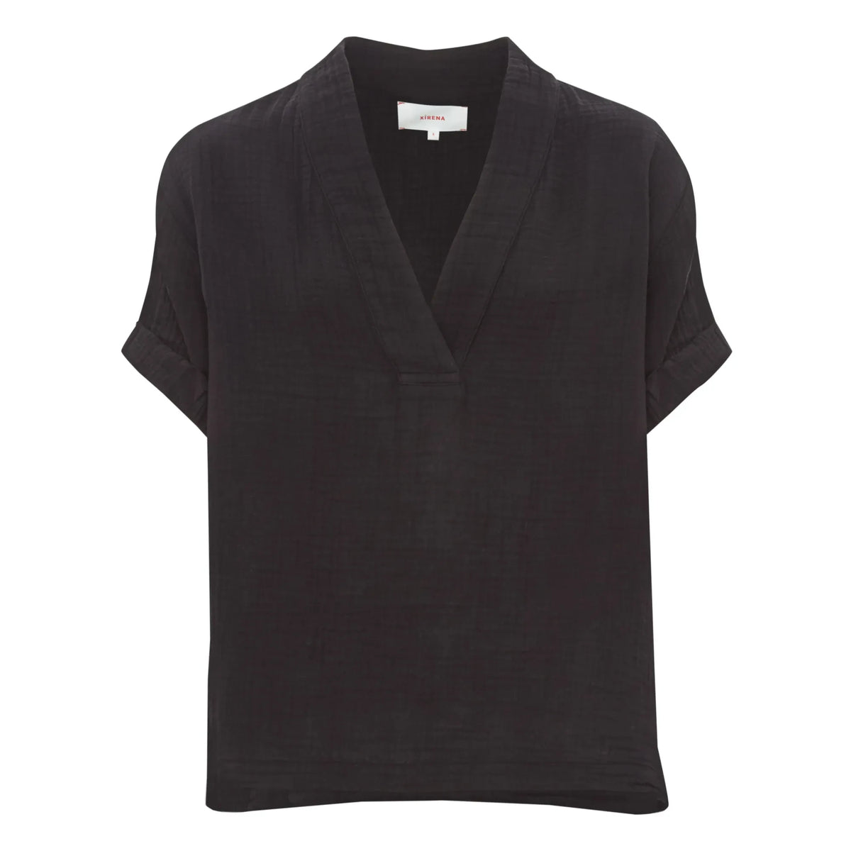 Xirena - Avery Cotton Muslin Blouse | Black