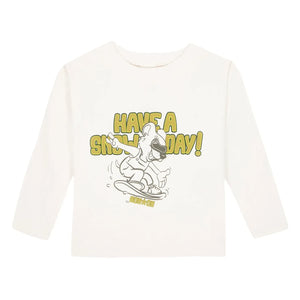 Bonton - Laurel Snow T-Shirt | Ecru