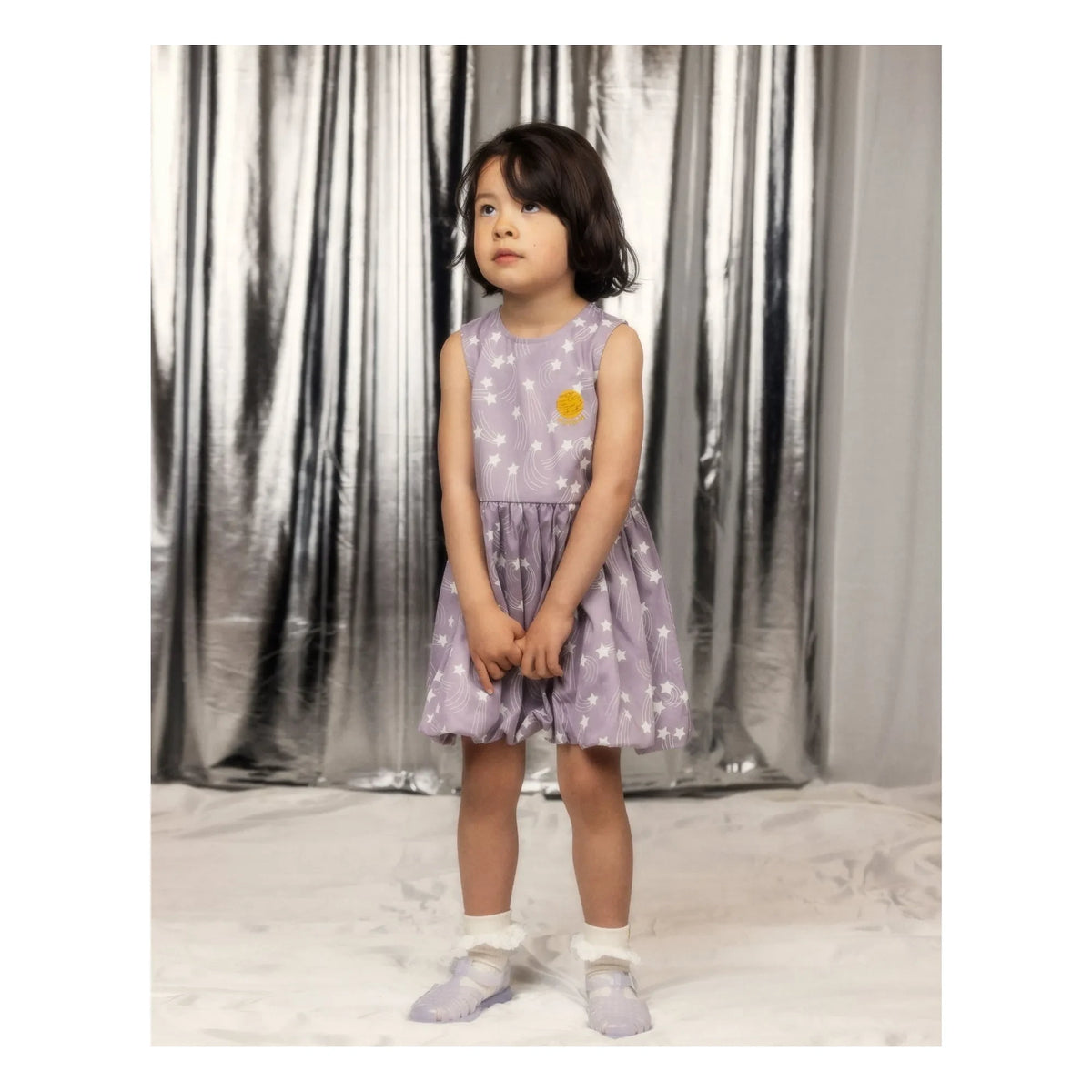 Mini Rodini - Tencel Star Dress | Mauve