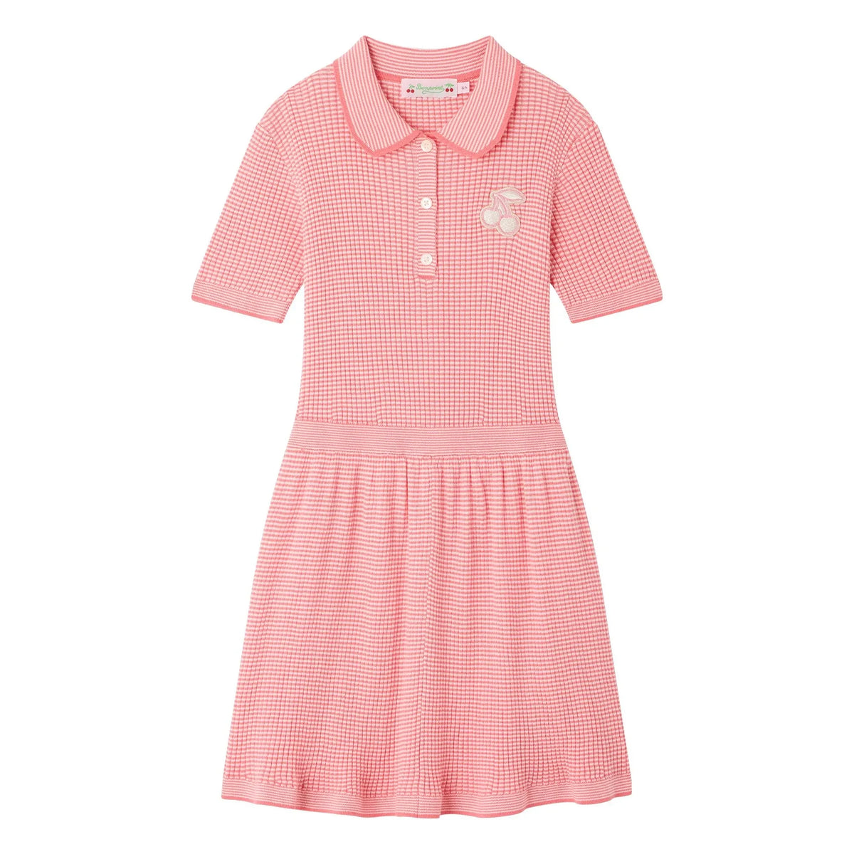 Bonpoint - Marlie Organic Cotton Dress | Candy Pink