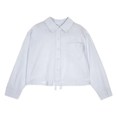 Mipounet - Juliette Poplin Shirt | Light Blue