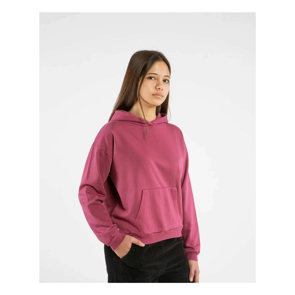 Matona - Organic Cotton Sweatshirt | Plum