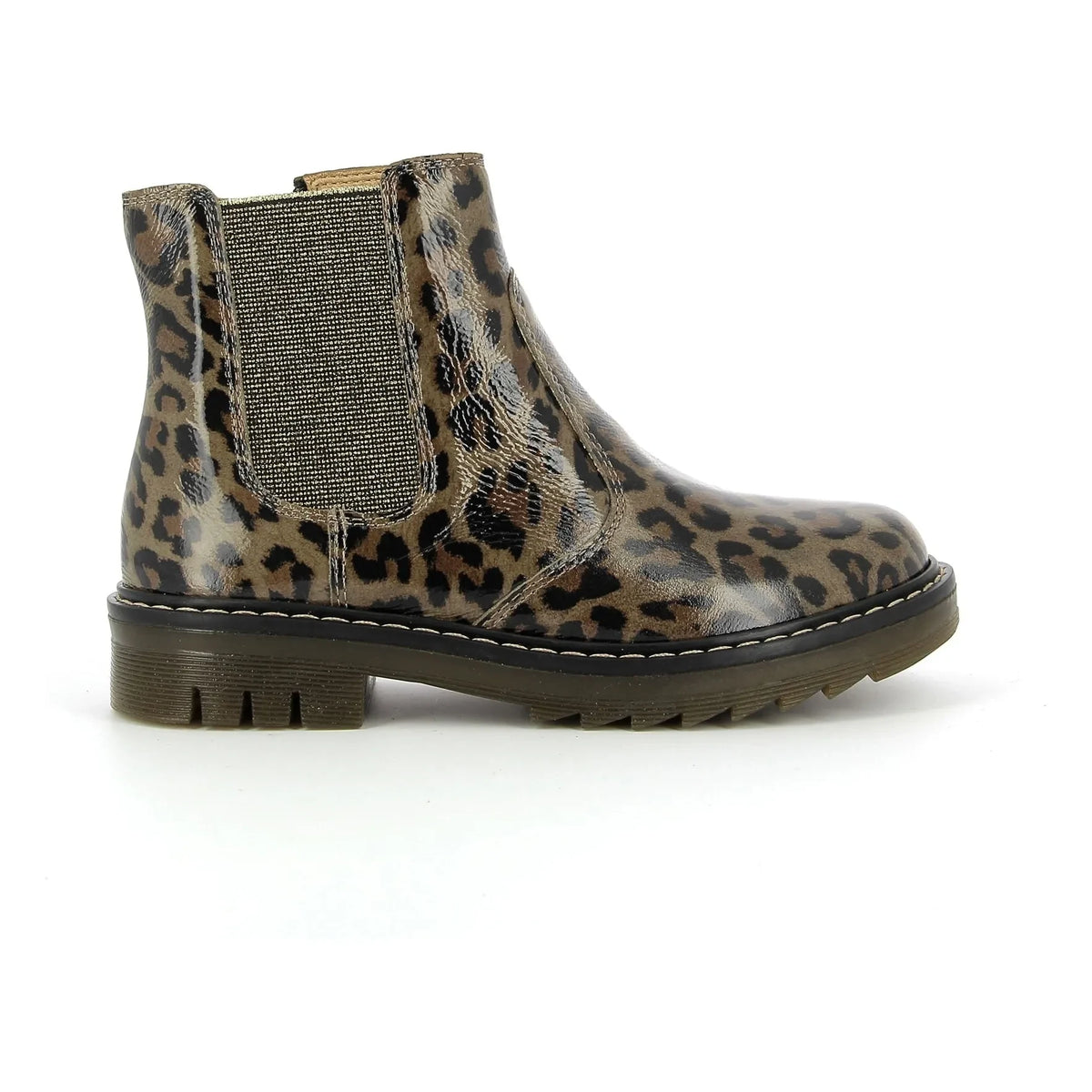 Pom d'Api - Sid Jodzip Leopard Boots | Brown