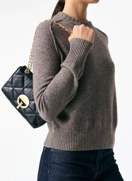 Vanessa Bruno - Moon Medium Bag | Black