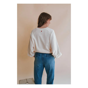 Emile et Ida - Emma sweatshirt | Ecru