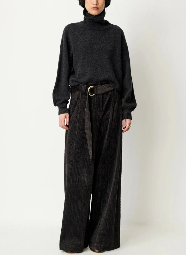 Sessùn - Rivel Cotton Trousers | Black