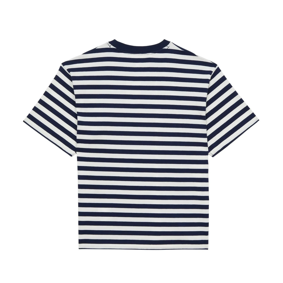 Smallable Kid - Nils Striped Organic Cotton T-Shirt | Blue Black
