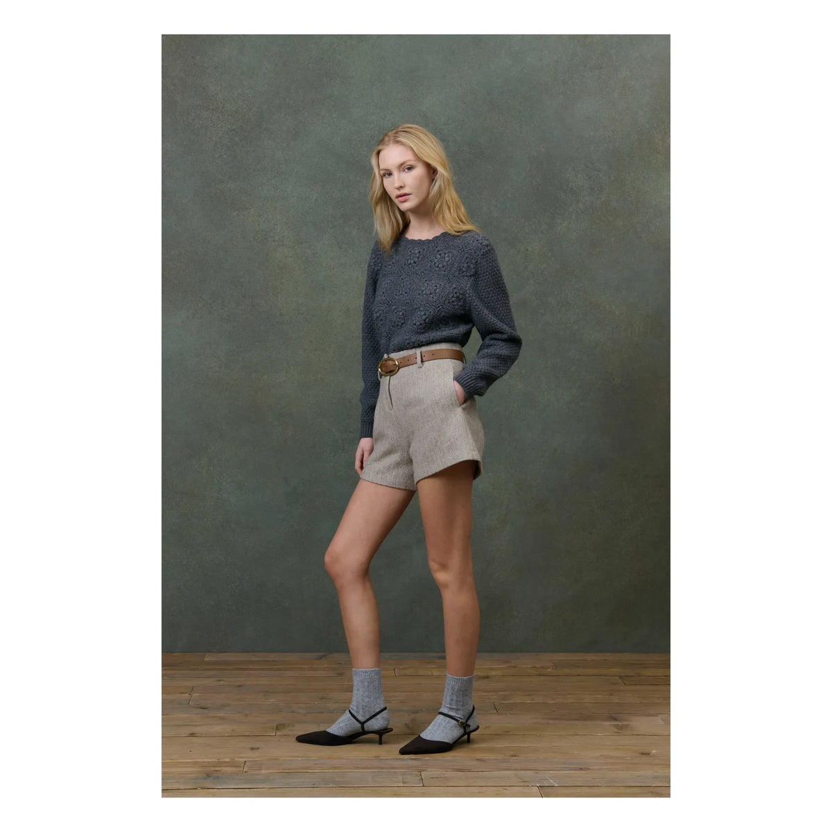 Louise Misha - Aliciou Sweater - Women's Collection | Gray