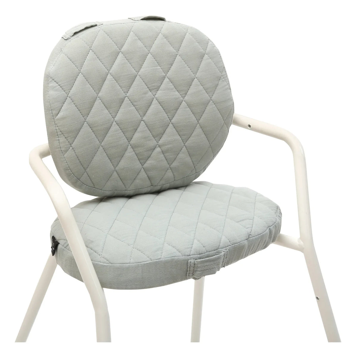 Charlie Crane - Tibu Cotton Muslin Seat Cushions for Chairs | Green