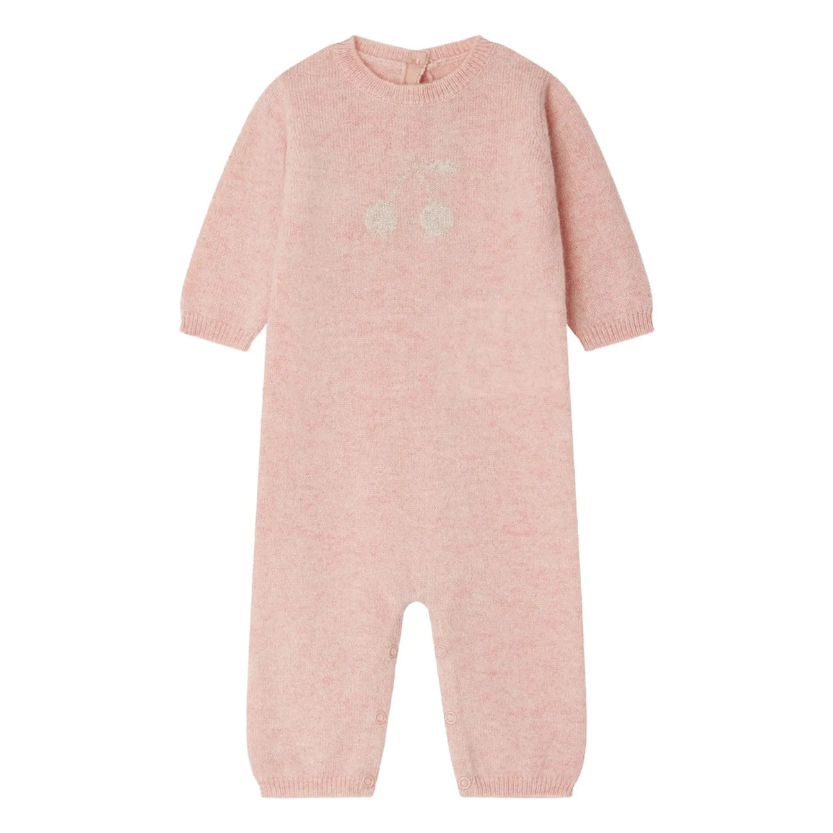 Bonpoint - Tilouana Cashmere Jumpsuit | Dusty Pink