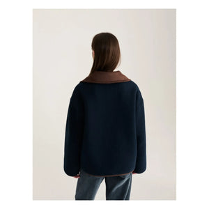 Bobo Choses - Soft Sherpa Reversible Jacket | Dark Brown