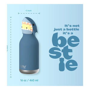 Asobu - Shark Stainless Steel Water Bottle | Blue