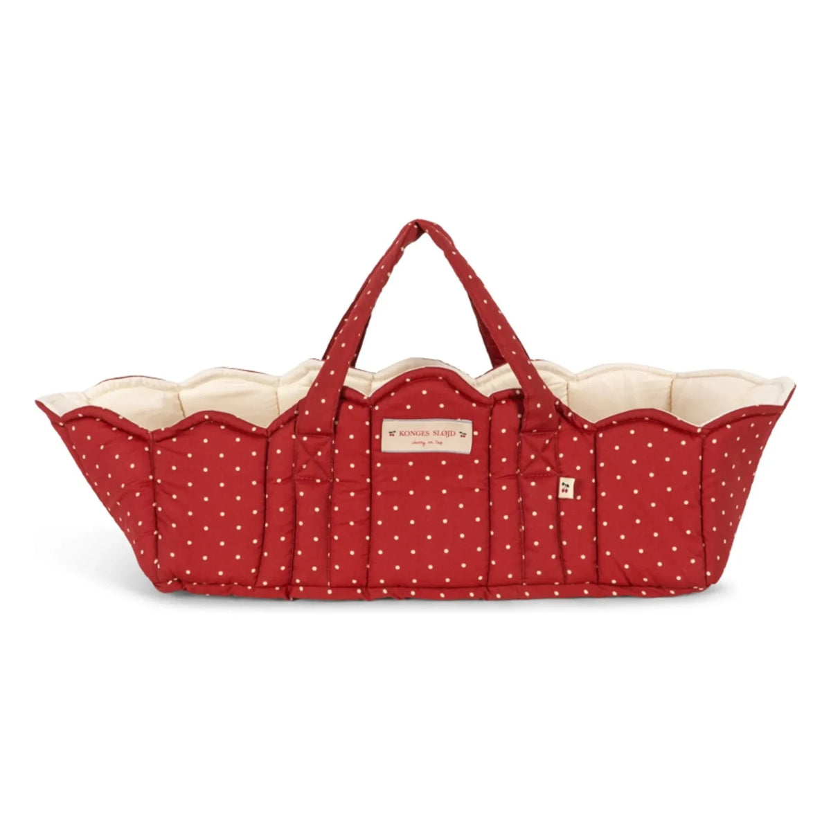 Konges Sløjd - Baby Carrier Basket for Strawberry Baby | Red