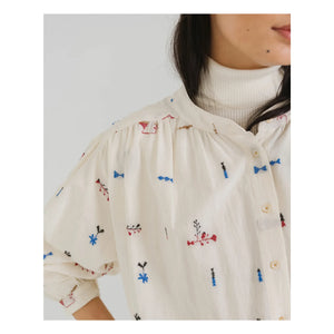 Tinsels - Candide Weyes blouse | Oatmeal
